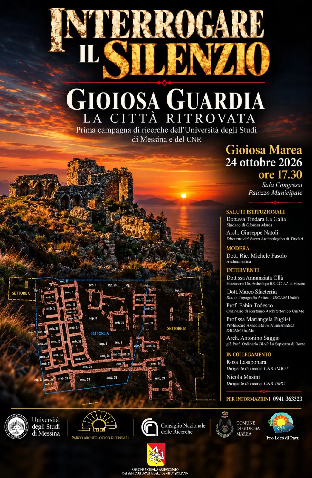 Convegno sulla stagione di ricerche archeologiche a Gioiosa Guardia 2026