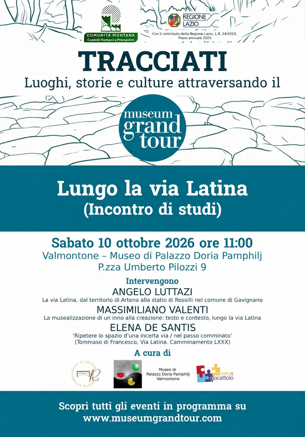 Lungo la via Latina – Incontro di studi.